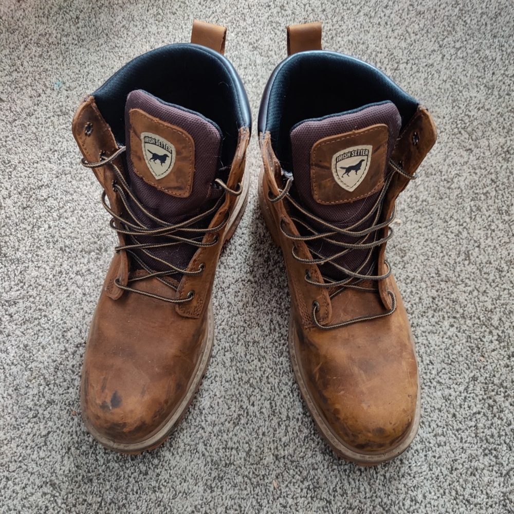 Irish Setter work boots in size men’s 11 (83614)